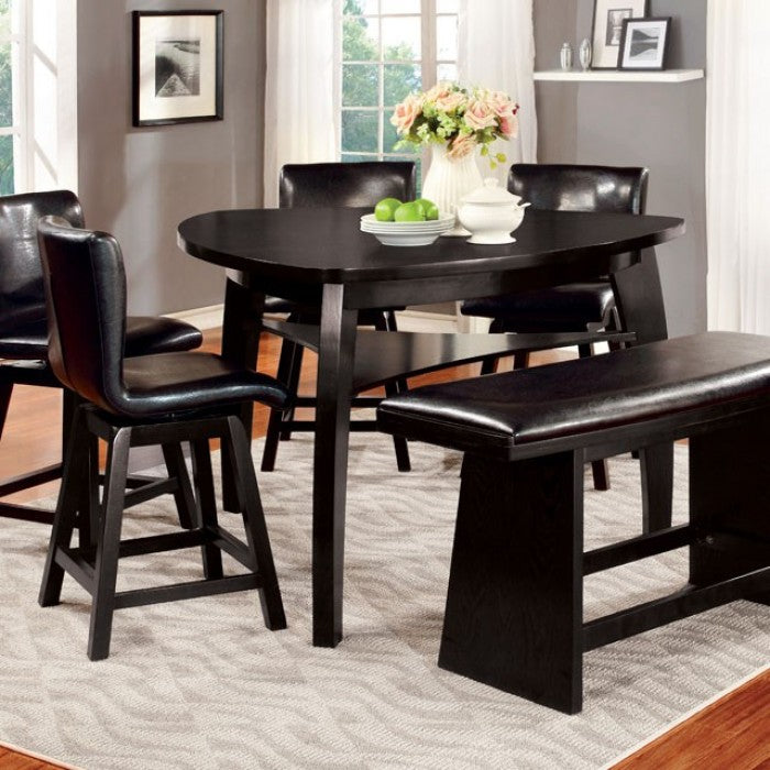Hurley 6 Pc Counter Ht Table Set w/ Bench