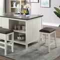 Heidelberg 4 Pc Counter Ht Table Set w/ Bench