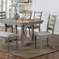Laquila 7 Pc Dining Table Set