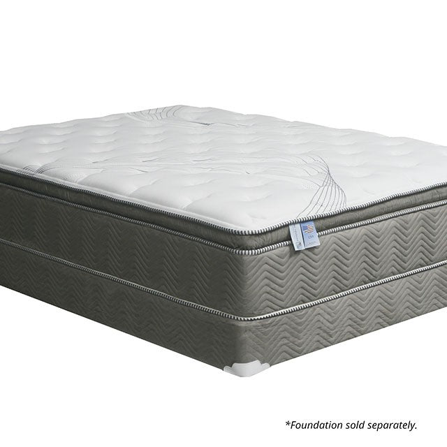 Stormin 13” Euro Pillow Top Gel Infused Memory Foam