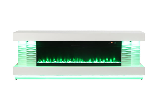 Peseux 71" TV Stand with Electric Fire Place