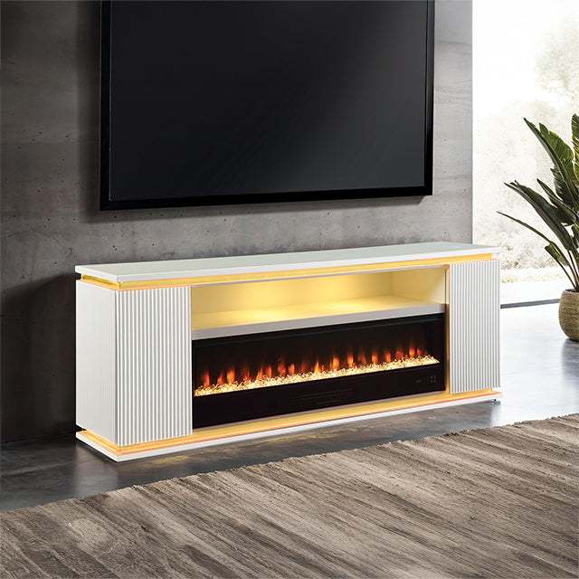 Medea 71" TV Stand with Electric Fire Place