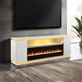 Medea 71" TV Stand with Electric Fire Place