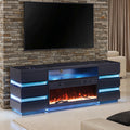 Terni TV Stand with Fireplace & 2 Side Tables