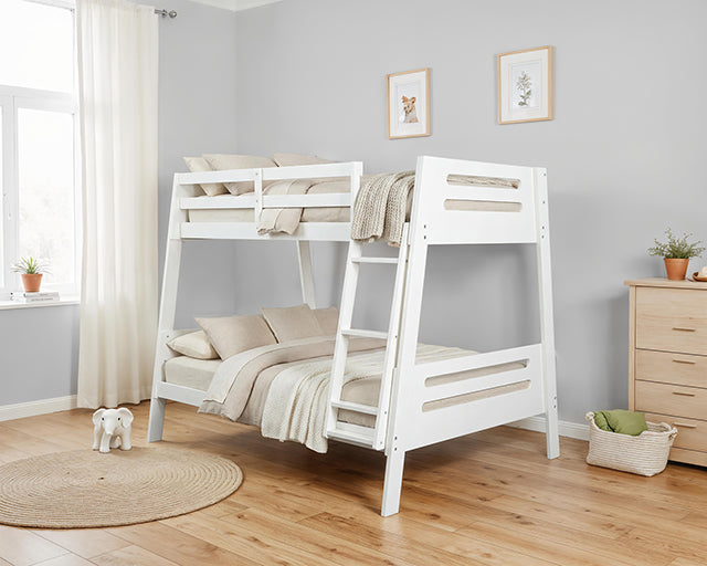 Kallen Twin/Full Bunk Bed & Mattress