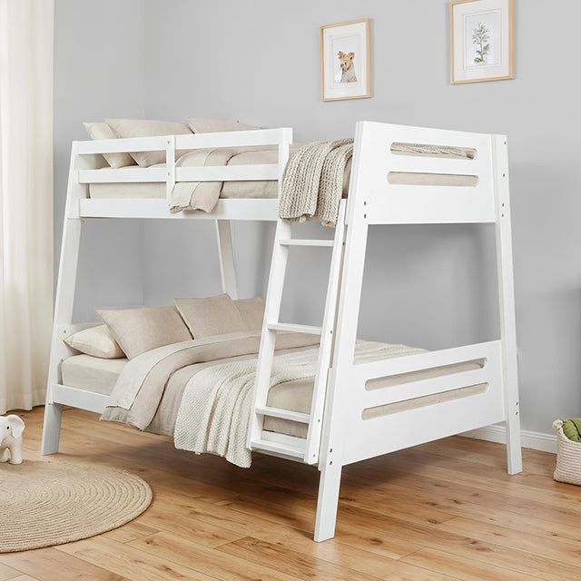 Kallen Twin/Full Bunk Bed & Mattress