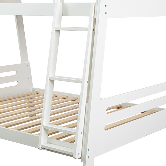 Kallen Twin/Full Bunk Bed & Mattress