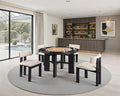 Gaetani 5 Pc Dining Table Set