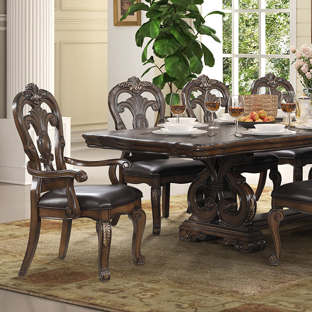 Leovanni 9 Pc Dining Table Set