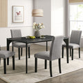 Amelio 5 Pc Dining Table Set