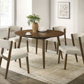 Raissa 5 Pc Round Dining Table Set