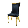 Basilicata Set Of 2 Gold Chair
