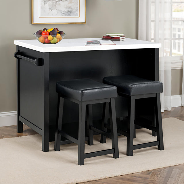 Albergo 3 Pc Bar Table Set
