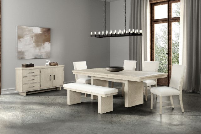 Hagerman 6 Pc Dining Table Set with Bench