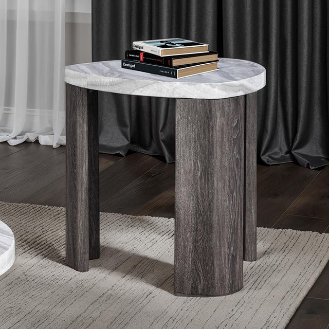 Levis Triangle End Table