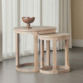 Hickory Nesting End Table