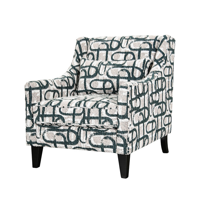 Viviani Accent Chair, Pattern
