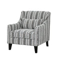 Viviani Accent Chair, Stripe