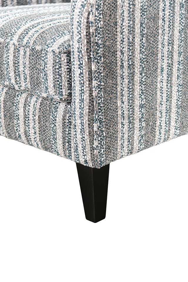 Viviani Accent Chair, Stripe