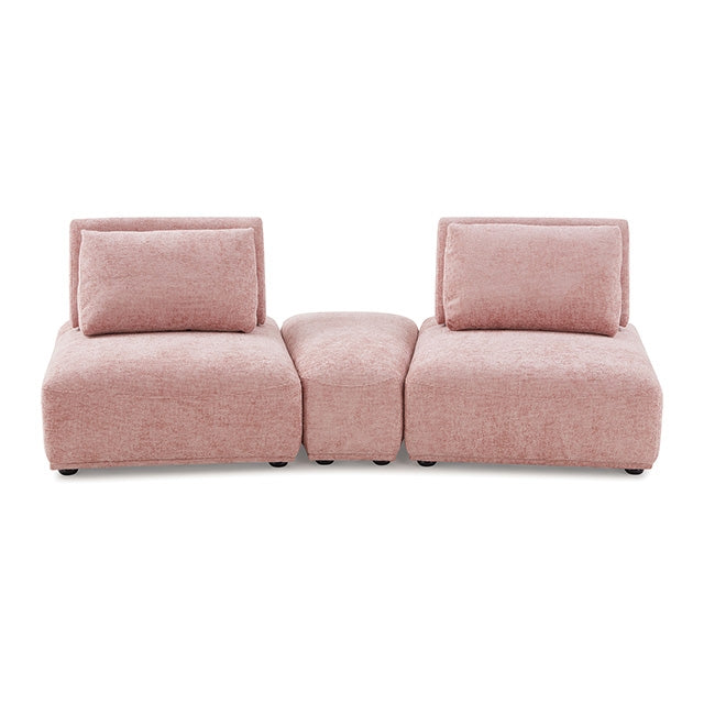 Stavanger Curved 2-Seater with Ottoman