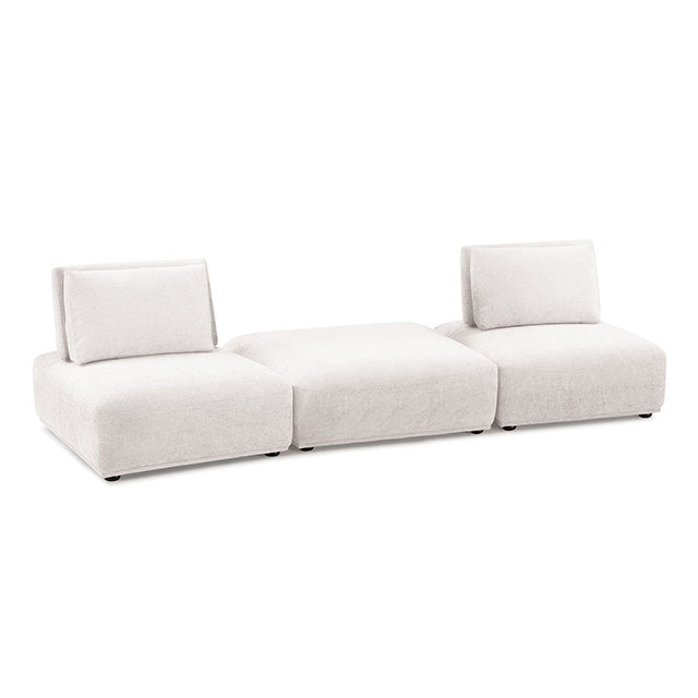 Stavanger 2-Seater with Square Ottoman