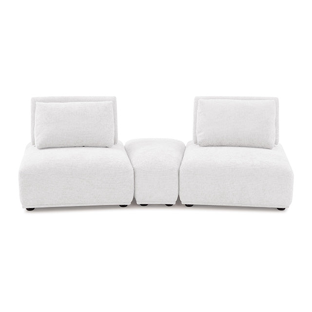 Stavanger Curved 2-Seater with Ottoman