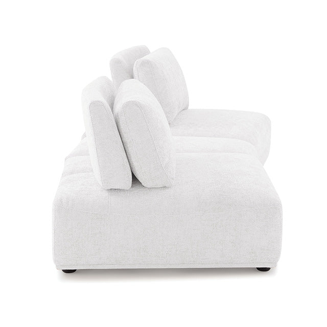 Stavanger Curved 2-Seater with Ottoman
