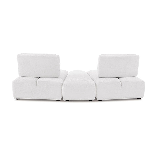 Stavanger Curved 2-Seater with Ottoman