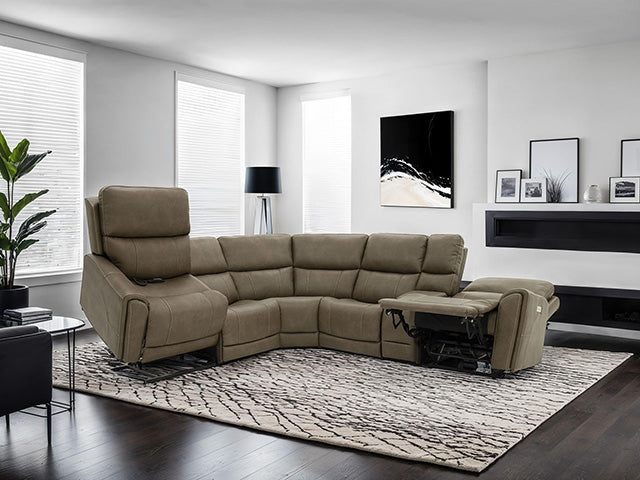 Orpheus Power Sectional with Lift Chair