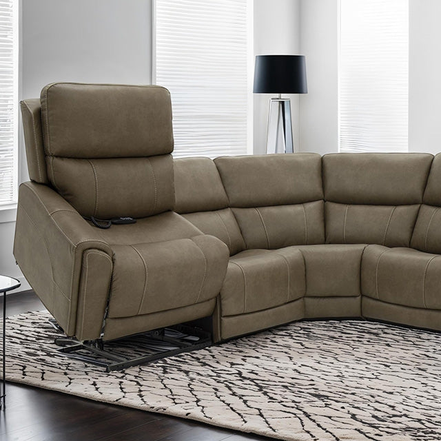 Orpheus Power Sectional with Lift Chair