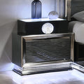 Noire Nightstand w/ LED