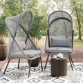 Alverta Set Of 2 Foldable Chair