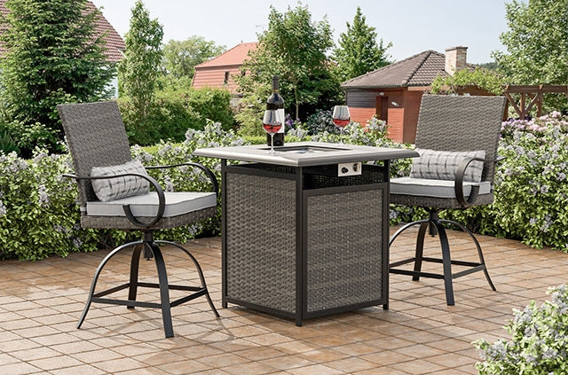 Arosa Fire Pit Counter Height Table