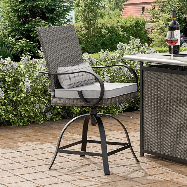 Arosa Counter Height Swivel Arm Chair