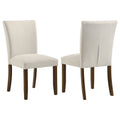 Paxton Upholstered Dining Side Chair Beige (Set of 2)