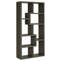 Theo 71-inch 6-shelf Bookshelf Weathered Grey