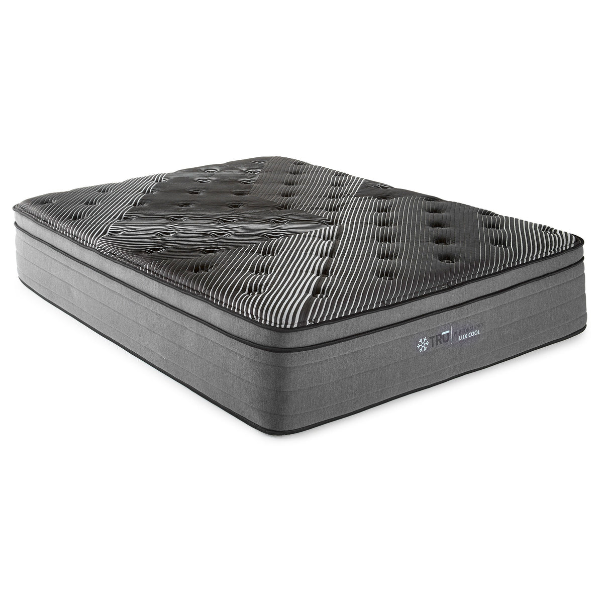 Montlake 15-inch Cool Euro Top Foam Hybrid Mattress — Black Full