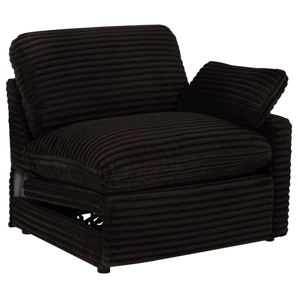 Collins Modular RAF Power Recliner Chocolate Brown