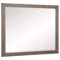 Kenora Dresser Mirror Barley Brown