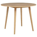 Andrews 48-inch Round Counter Height Dining Table Light Ash