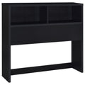 Westpark 49-inch Bookcase Headboard Black — Black Full