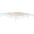 Hounslow California King Universal Platform Bed White