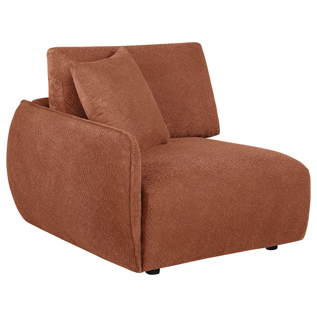 Elysia Fabric Upholstered Modular LAF Chair Coral