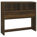 Westpark 49-inch Bookcase Headboard Dark Pine — Brown Full