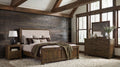 Doherty 4-piece Queen Bedroom Set Rustic Brown