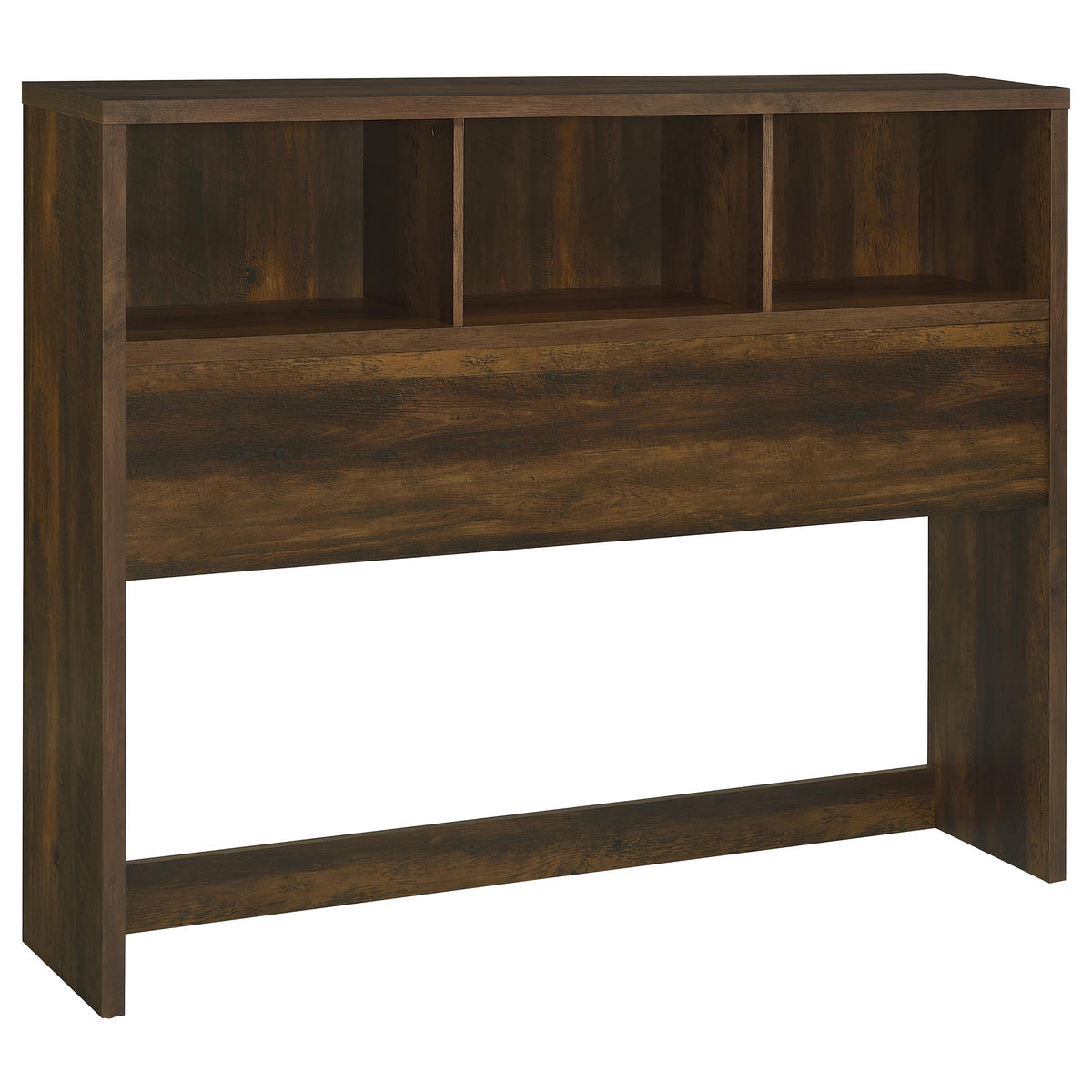 Westpark 49-inch Bookcase Headboard Dark Pine — Brown Queen