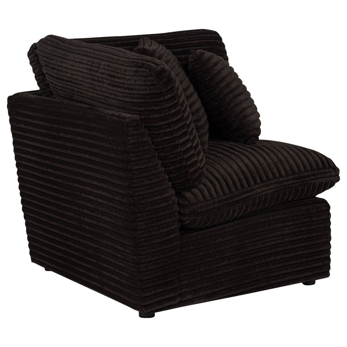 Collins Modular Corner Chair Chocolate Brown