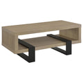 Dinard Engineered Wood Cocktail Coffee Table Latte