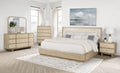 Kailani 5-piece Queen Bedroom Set Beige Oak