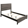 Watson Wood Panel Bed Grey Oak — Grey Full